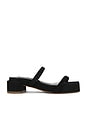 view 1 of 5 Tanya Suede Sandal in Black