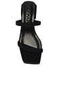 view 4 of 5 Tanya Suede Sandal in Black