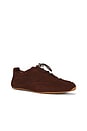 view 2 of 6 Prudent Sneaker in Honey Mahogany Grain Nubuck Leather