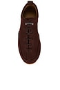 view 4 of 6 Prudent Sneaker in Honey Mahogany Grain Nubuck Leather