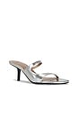 view 2 of 5 PANTUNFLA SERENA in Champagne Metallic Leather
