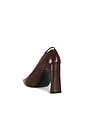 view 4 of 5 ESCARPIN DIVA in Honey Mahogany Nappa Leather