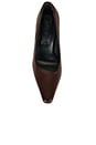 view 5 of 5 ESCARPIN DIVA in Honey Mahogany Nappa Leather