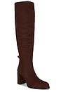 view 2 of 5 BOTTINES ZOE in Honey Mahogany Grain Nubuck Leather