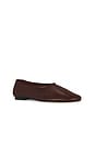 view 2 of 5 ZAPATO PLANO PRUDENCE in Honey Mahogany Nappa Leather