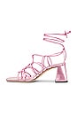 view 5 of 5 Alexander Sandal in Pink Metallic