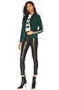 view 4 of 4 Race Track Zip Up Jacket in Green