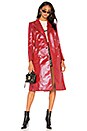 view 1 of 4 Astrid Trench Coat in Red