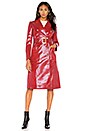 view 2 of 4 Astrid Trench Coat in Red