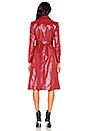 view 4 of 4 Astrid Trench Coat in Red