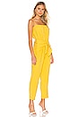 view 2 of 3 Strapless Jumpsuit in Yellow
