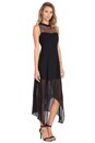 view 2 of 3 Asymmetric Hem Dress in Black