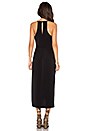 view 3 of 3 Crossover Midi Dress in Black
