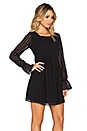 view 2 of 4 Long Sleeve Dress in Black