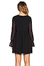 view 3 of 4 Long Sleeve Dress in Black
