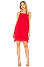 view 1 of 3 Ruffle Dress In Chili Pepper in Chili Pepper