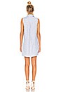 view 3 of 3 Sleeveless Pocket Dress in Blue Combo