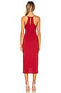 view 4 of 3 Rib Knit Midi Dress in American Red