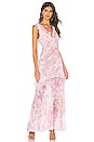 view 1 of 3 Ruffle Maxi Dress in Light Pink