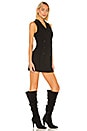 view 2 of 3 Open Back Blazer Mini Dress in Black