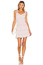 view 1 of 3 SMOCKED ミニドレス in Madras