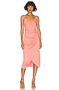 view 1 of 3 Midi Dress in Deep Peach
