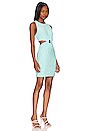 view 2 of 3 Cutout Dress in Aqua Sky