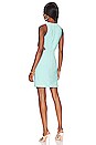 view 3 of 3 Cutout Dress in Aqua Sky
