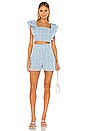 view 4 of 5 Eyelet Short in Cerulean