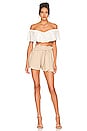 view 4 of 4 Tie Waist Short in Sand