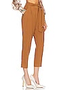 view 2 of 4 Paperbag Trouser in Cashew