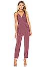 view 1 of 3 Skinny Jumpsuit in Dusty Eggplant