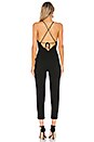 view 3 of 3 Tapered Jumpsuit In Black in Black