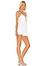view 2 of 3 Ladder Front Romper in Optic White