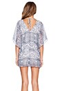 view 3 of 4 Caftan Romper in Darkwave Combo