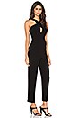 view 2 of 3 Skinny Leg Jumpsuit in Black