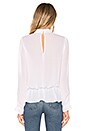 view 3 of 4 Turtleneck Blouse in Optic White
