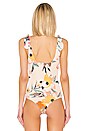 view 4 of 5 Tie Shoulder Bodysuit in Multi