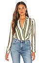 view 1 of 5 Wrap Hem Top in Multi