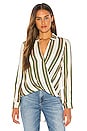 view 2 of 5 Wrap Hem Top in Multi