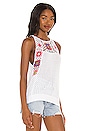 view 2 of 4 Woven Tank in Optic White