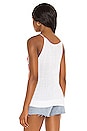 view 3 of 4 Woven Tank in Optic White