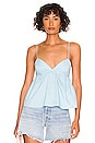 view 1 of 4 Babydoll Cami in Sky Blue