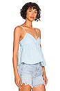 view 2 of 4 Babydoll Cami in Sky Blue
