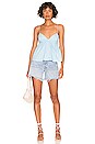 view 4 of 4 Babydoll Cami in Sky Blue
