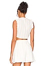 view 3 of 4 Eyelet Top in White
