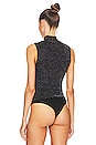 view 4 of 6 Sleeveless Turtleneck Top in Black