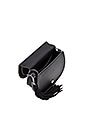 view 4 of 5 Tassel Saddle Bag in Black
