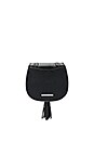 view 2 of 5 Grommet Saddle Bag in Black