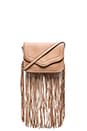 view 1 of 5 The Lana Suede Shoulder Bag in Blush